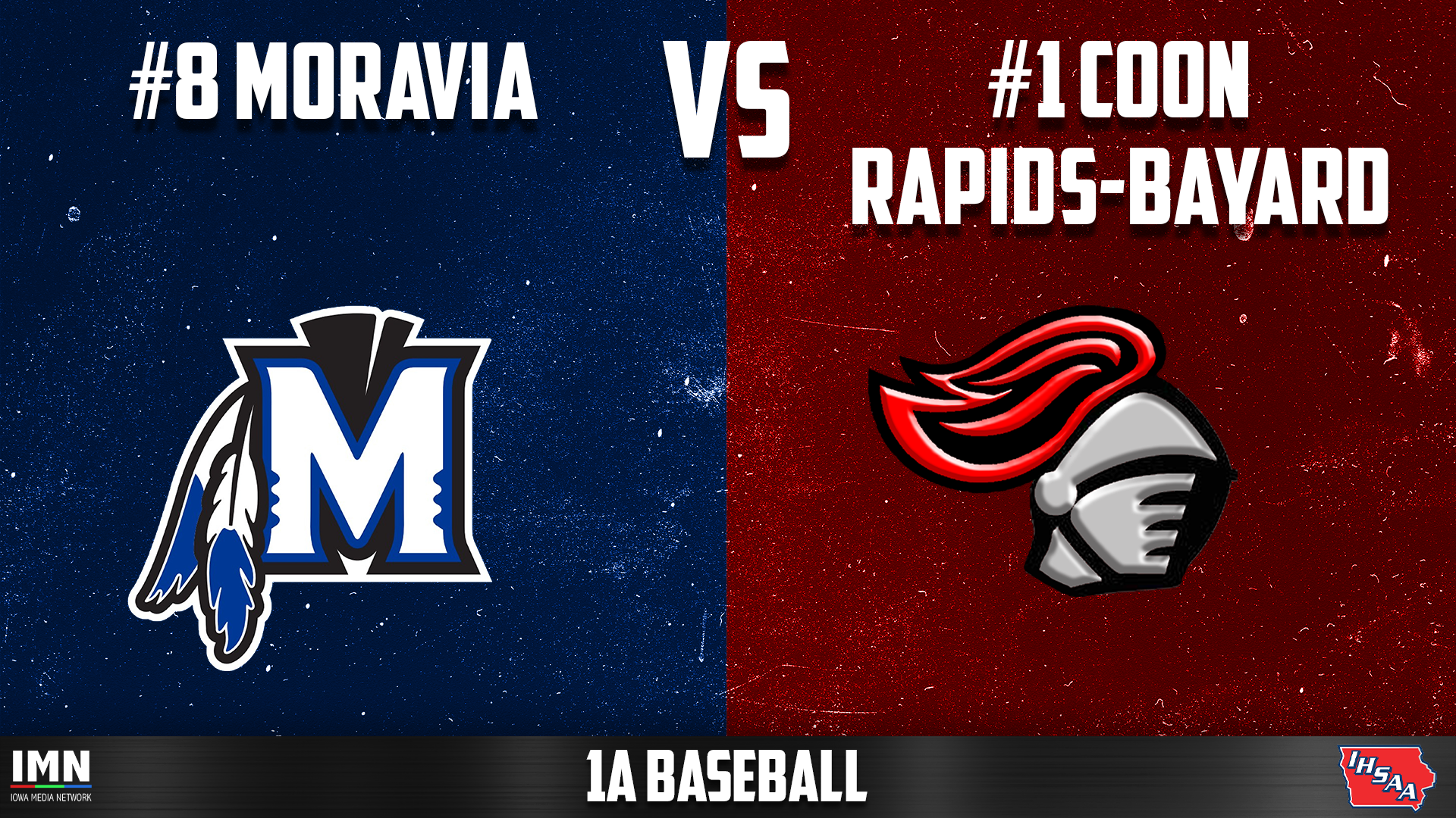 #1 Coon Rapids-Bayard vs #8 Moravia 1A State Baseball Quarterfinals - 7-20-26