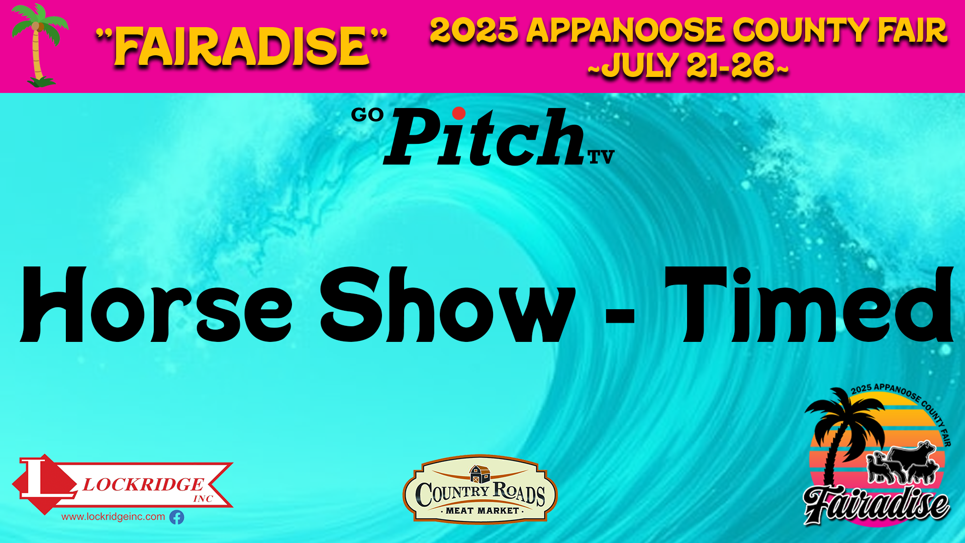 Horse Show (Timed) - Appanoose County Fair 2025 - 7-24-25