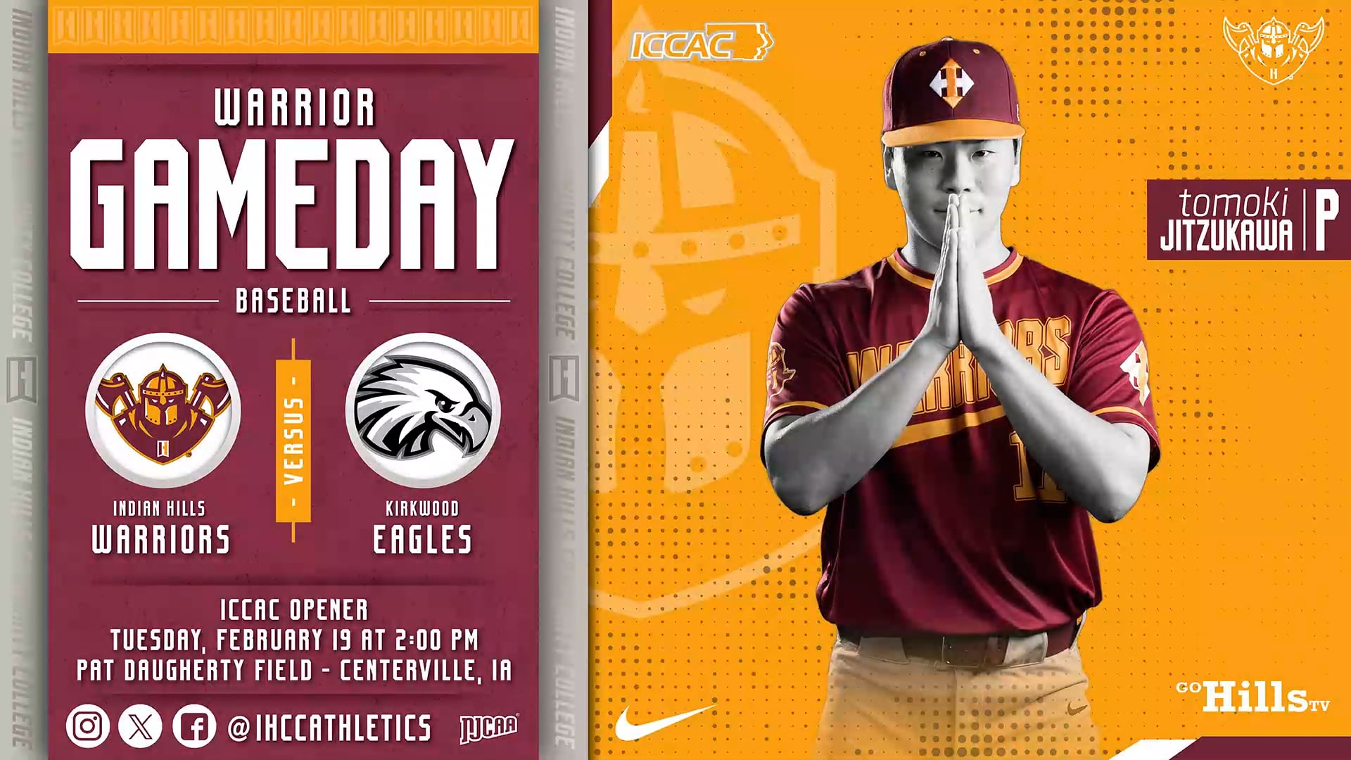 3-19-24 IHCC Baseball vs Kirkwood