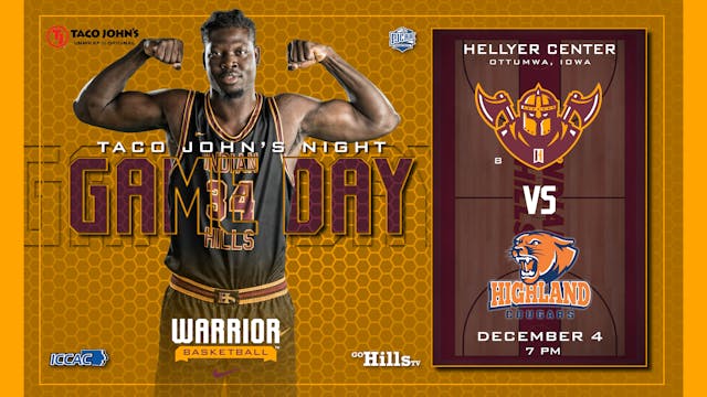 12-4-21 IHCC Men's Basketball vs High...