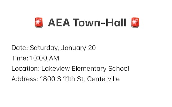 AEA Town-Hall - Rep. Austin Harris