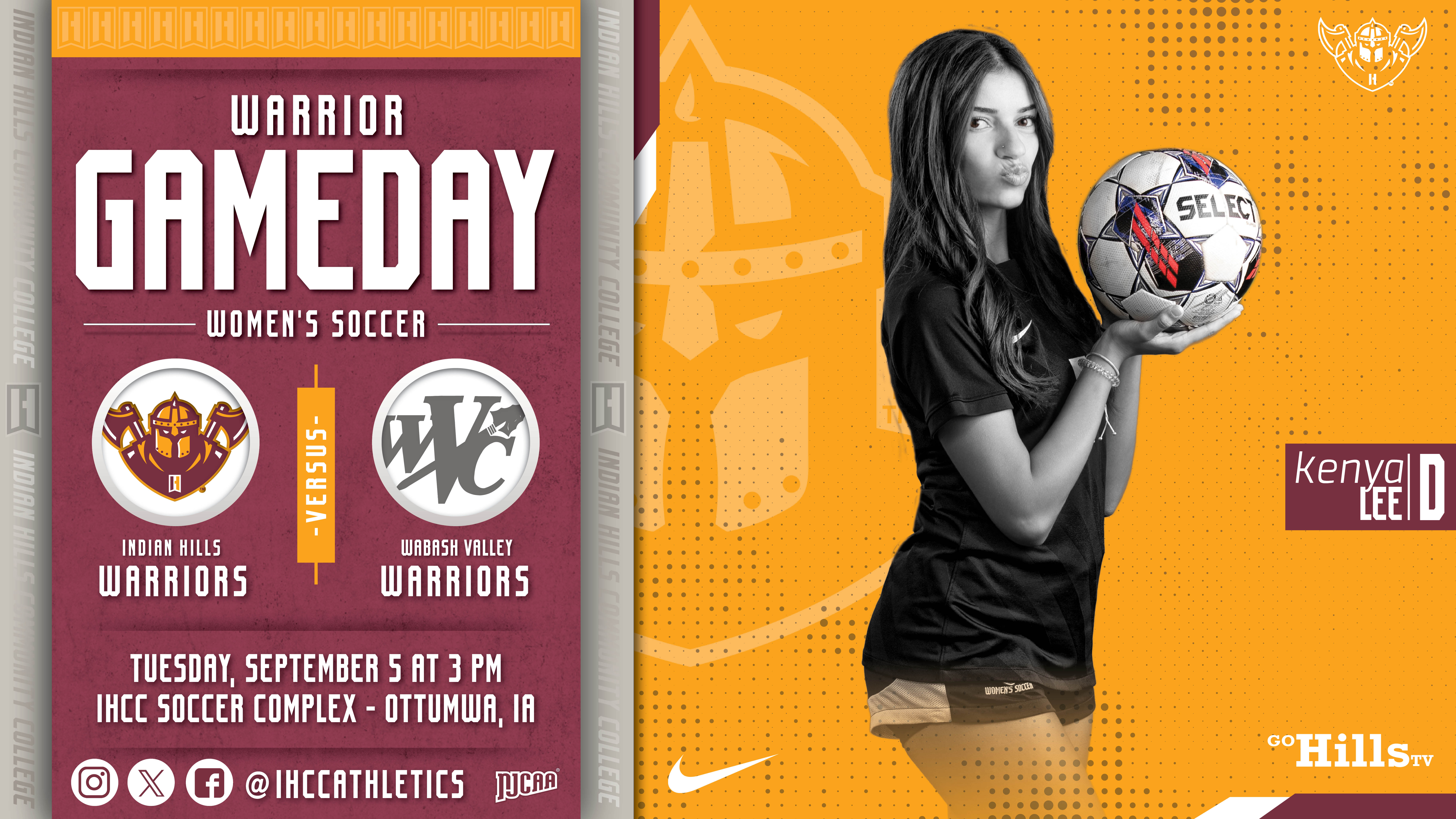 9-5-23 IHCC Women's Soccer vs Wabash Valley