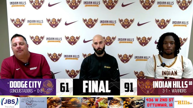 11-12-24 IHCC Men's Basketball vs Dod...