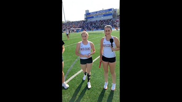 5-19-23 Davis County Girls 4x200 Take...