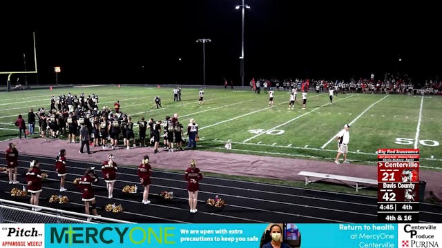 Centerville Football vs Davis County ...