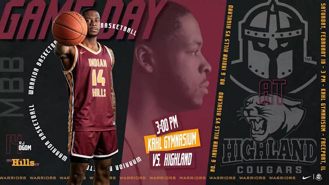 2-18-23 IHCC Men's Basketball @ Highl...