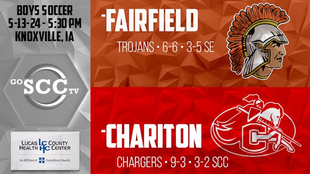 Chariton Boys Soccer vs Fairfield POS...