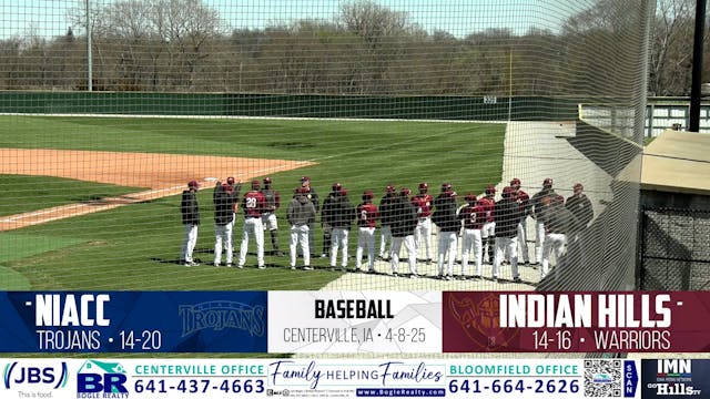4-8-25 IHCC Baseball vs NIACC