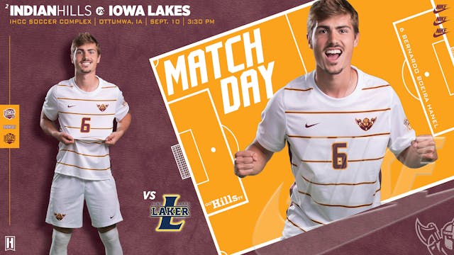 IHCC Men's Soccer vs Iowa Lakes 9-10-25