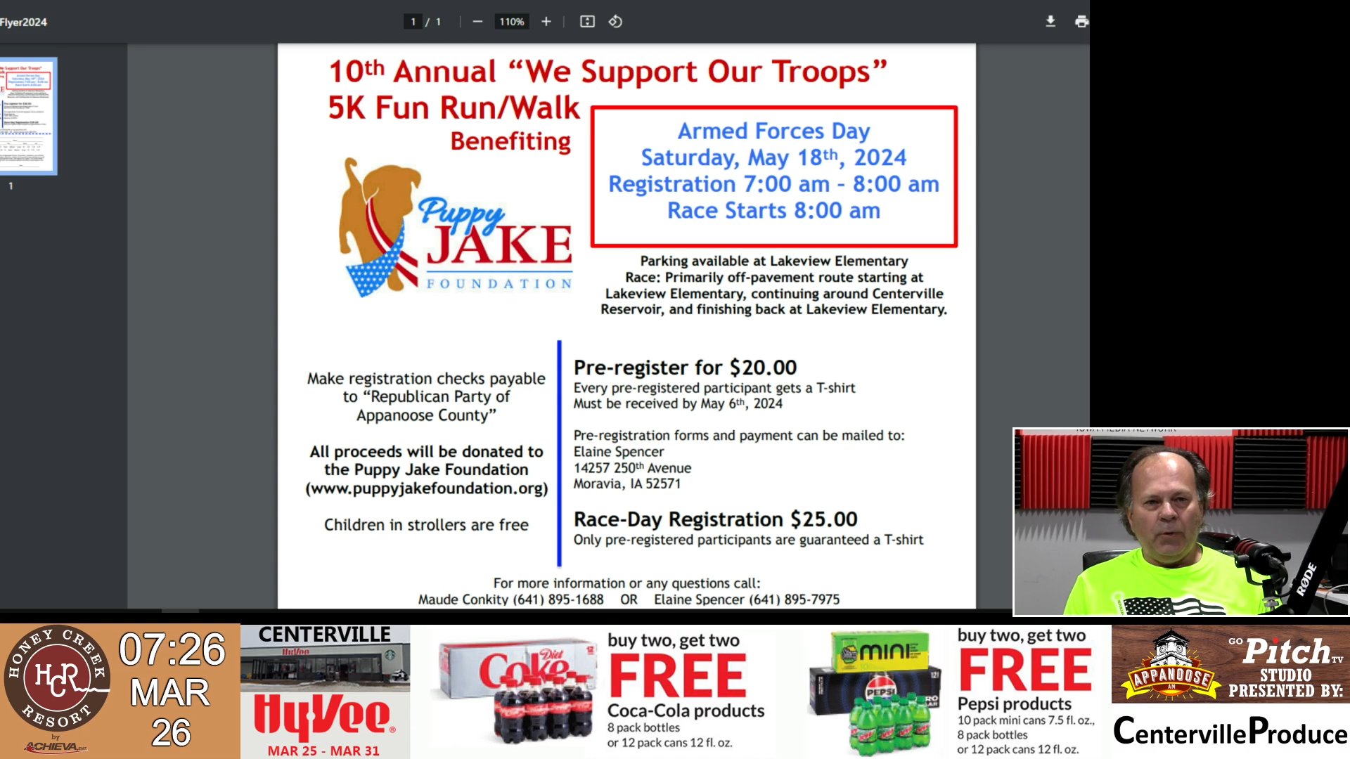 Puppy Jake Foundation Support Our Troops Fun Run