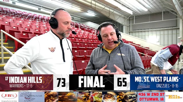 2-6-24 IHCC Men's Basketball @ Missou...