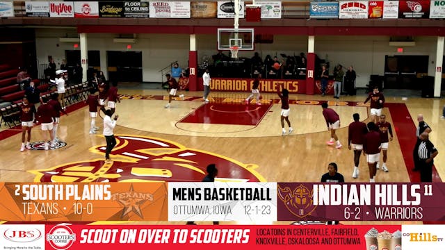 12-1-23 IHCC Men's Basketball vs Sout...