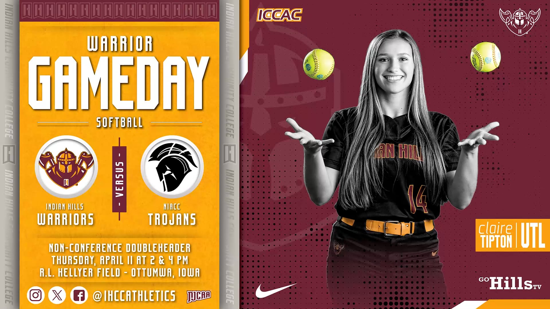 4-11-24 IHCC Softball vs NIACC Game 1