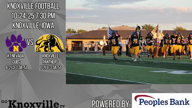 Knoxville vs #7 Nevada Football 10-24-25