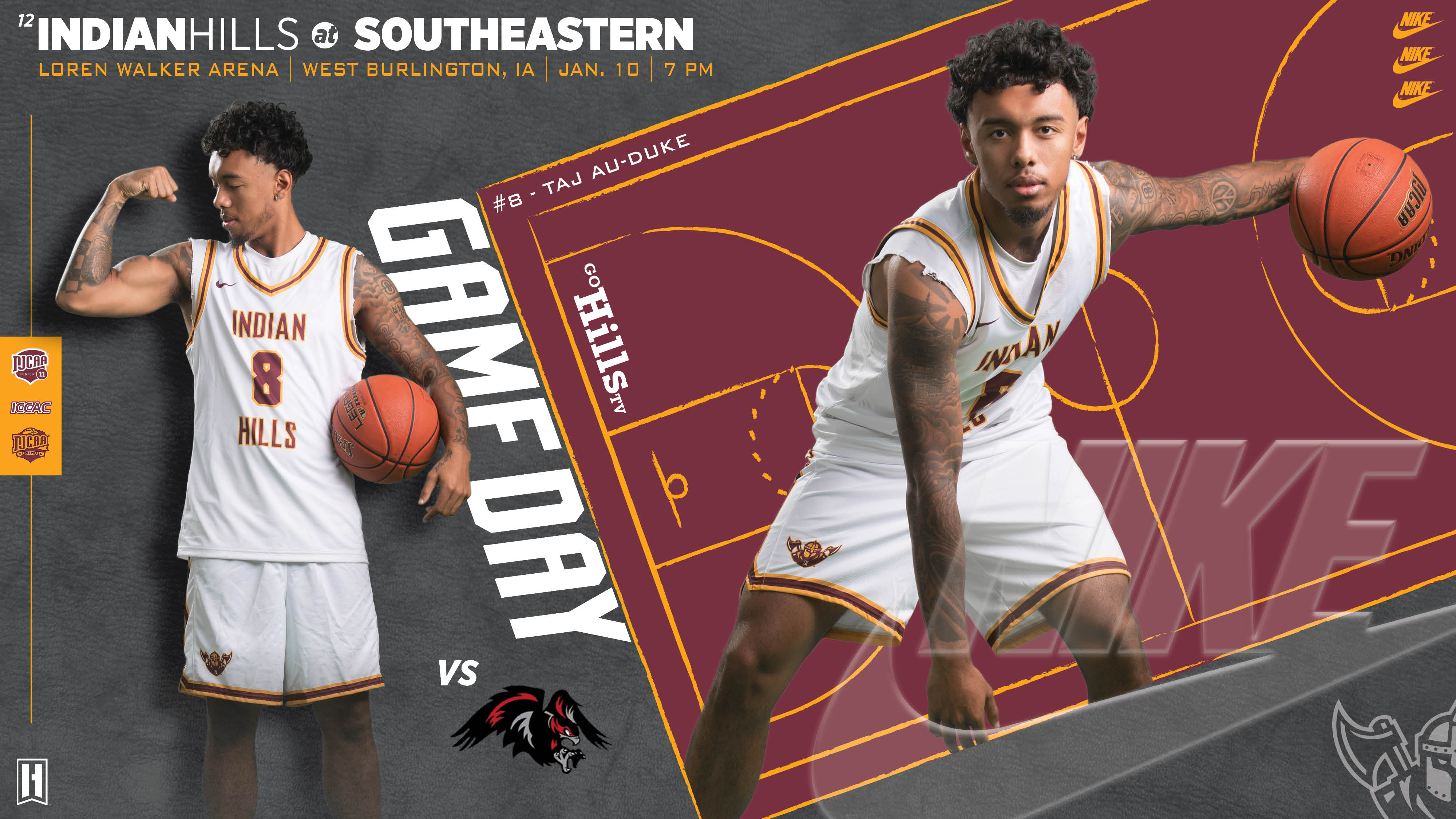 IHCC Men's Basketball @ Southeastern 1-10-26