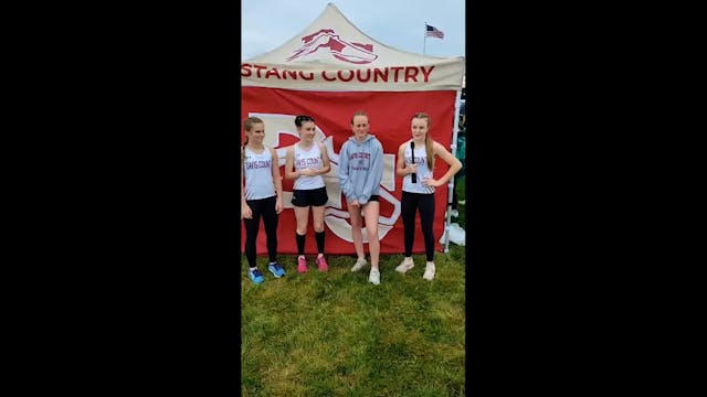 5-11-23 Davis County Girls 4x800 punc...