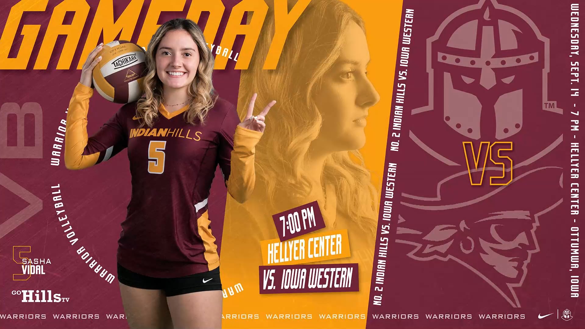 9-14-22 IHCC Volleyball vs Iowa Western