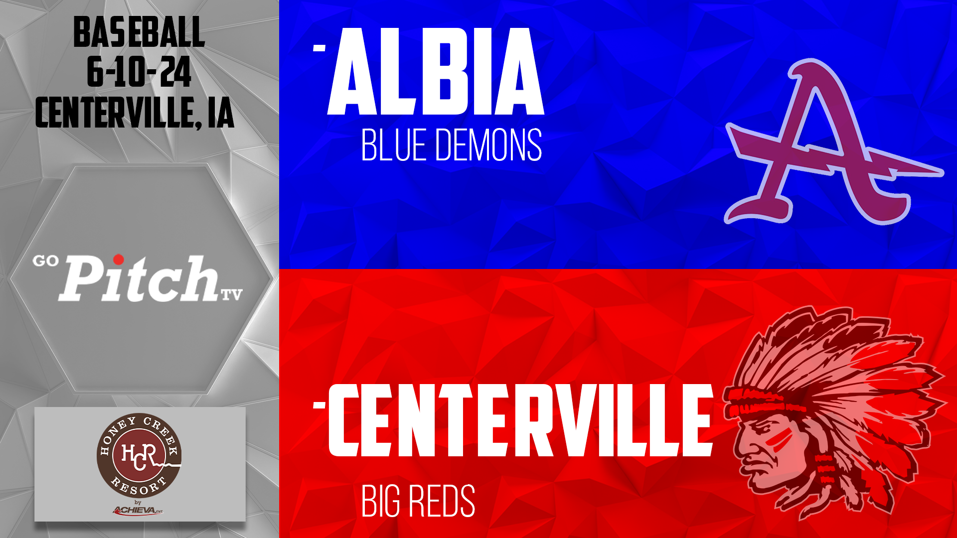 Centerville Baseball vs Albia Game 2 - 6-10-24