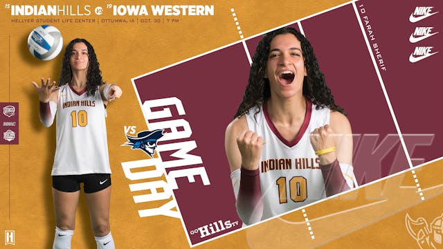 IHCC vs Iowa Western Volleyball 10-30-25