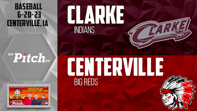 Centerville Baseball vs Clarke 6-20-23