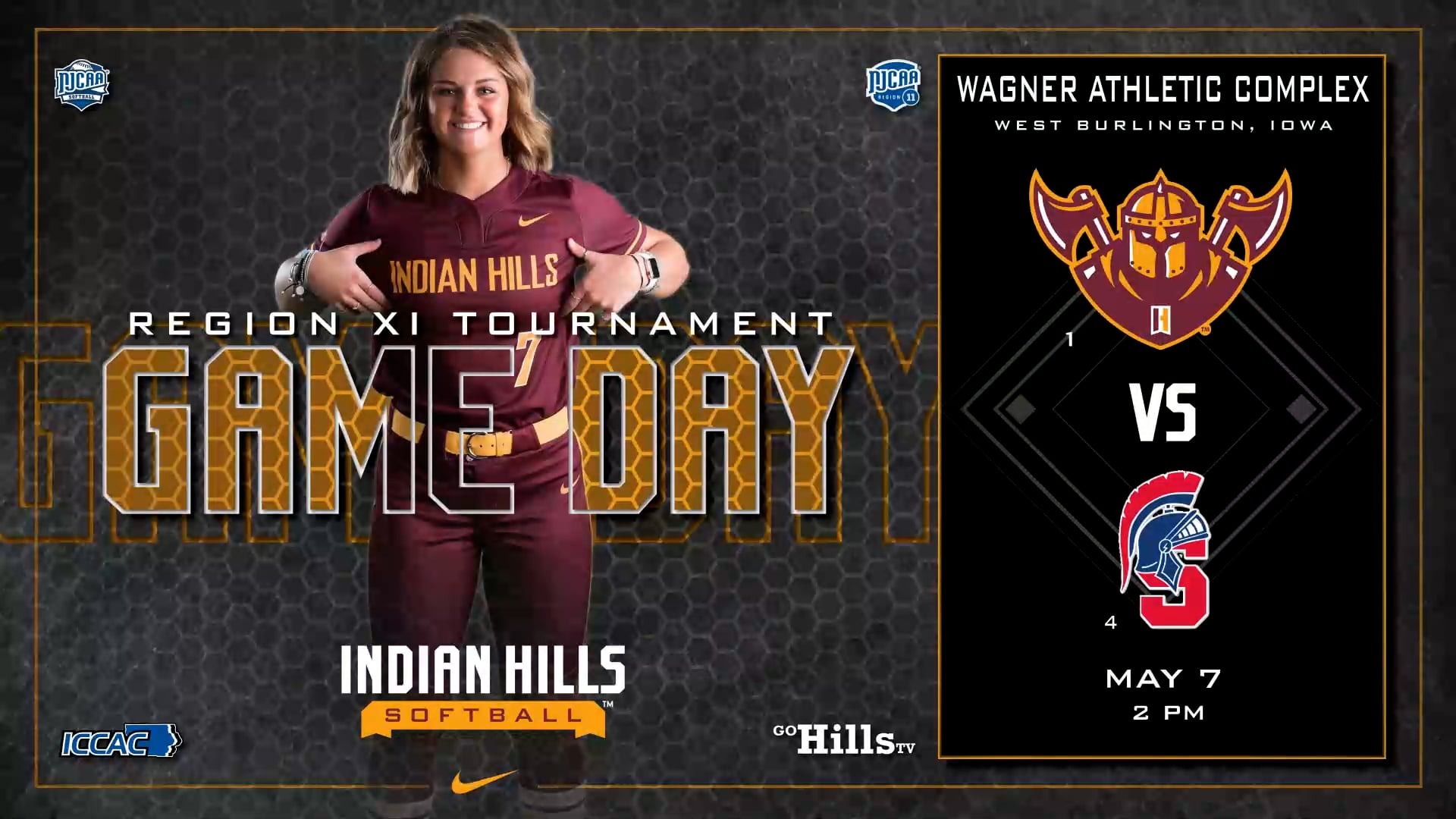 NJCAA Region XI Tournament 5-7-22 IHCC Softball vs Southwestern Game 3