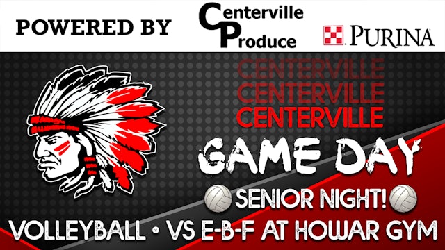 Centerville Volleyball Senior Night 9-8-20