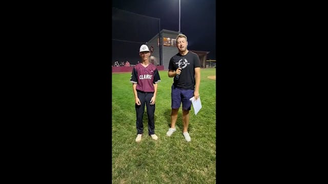 6-22-23 Clarke Baseball Post Game vs ...