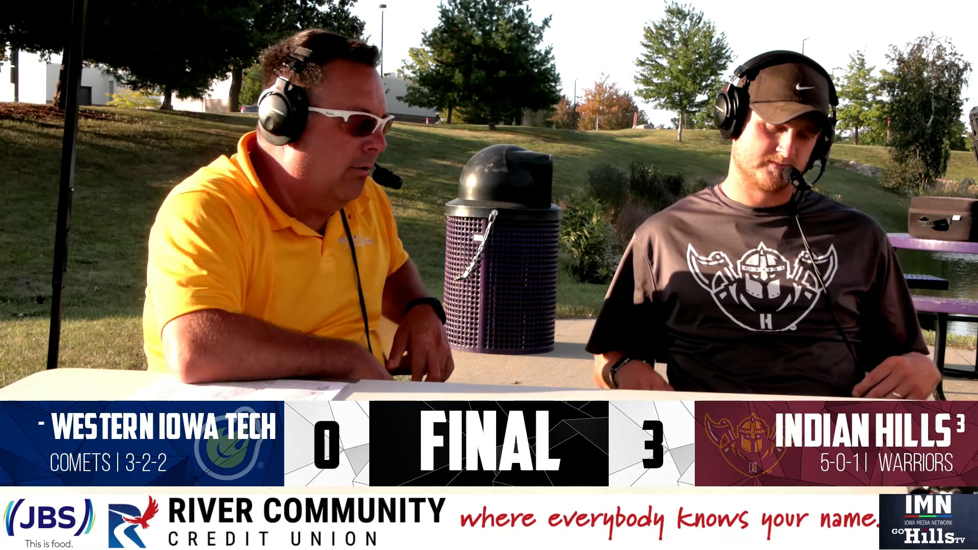 9-18-24 IHCC Men's Soccer vs Western Iowa Tech Post Match  Interview
