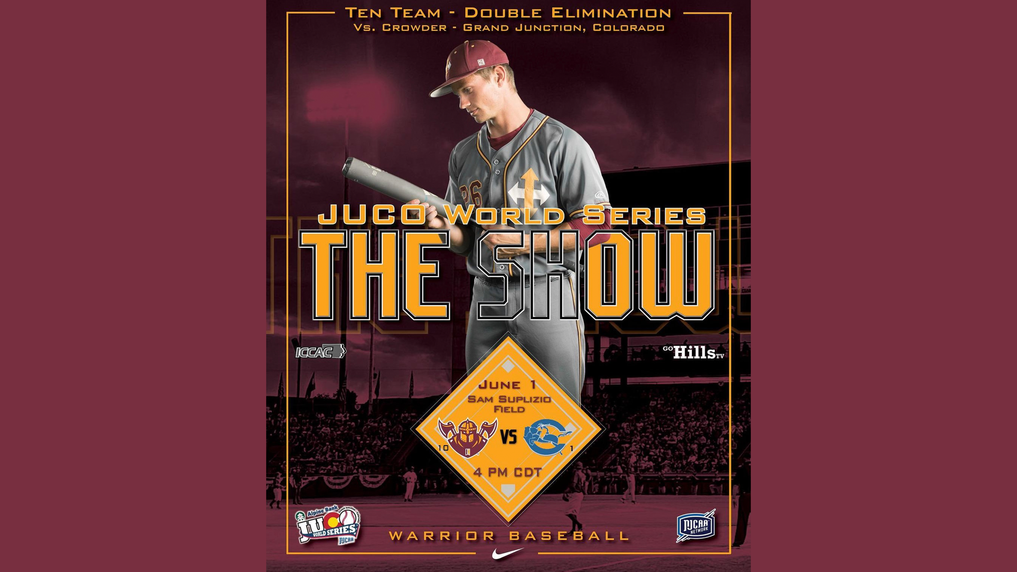 JUCO World Series 6-01-21 IHCC Baseball vs Crowder