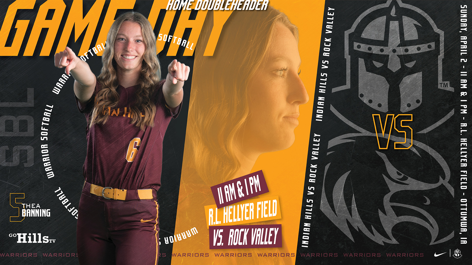 4-2-23 IHCC Softball vs Rock Valley Game 2