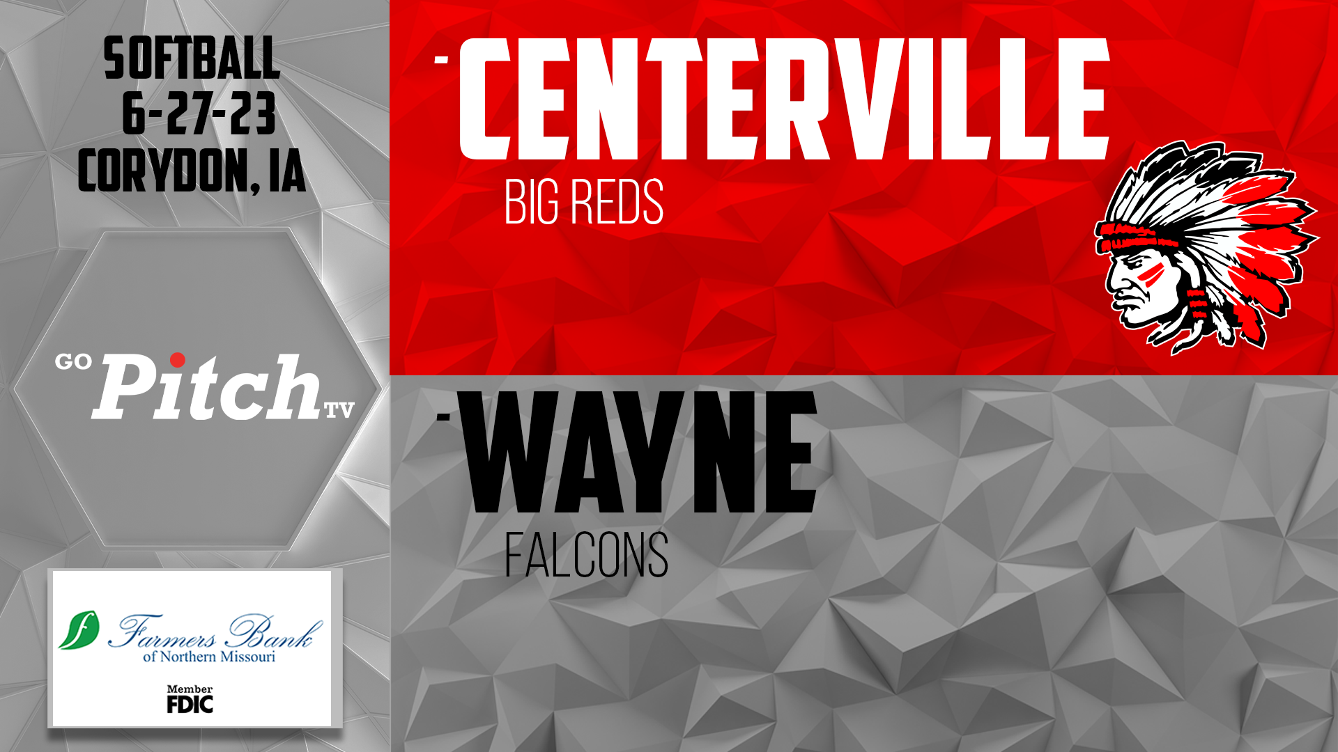 Centerville Softball @ Wayne 6-27-23