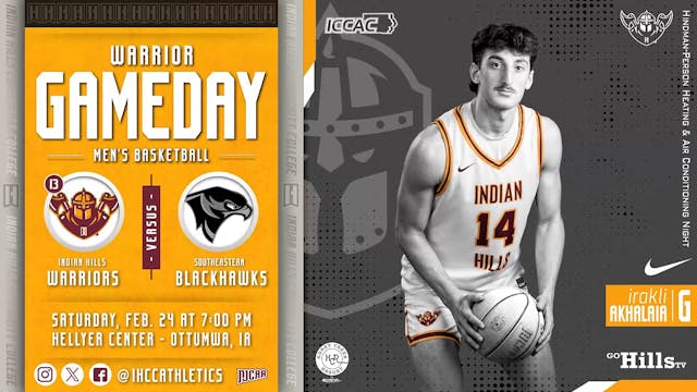 2-24-24 IHCC Men's Basketball vs Sout...