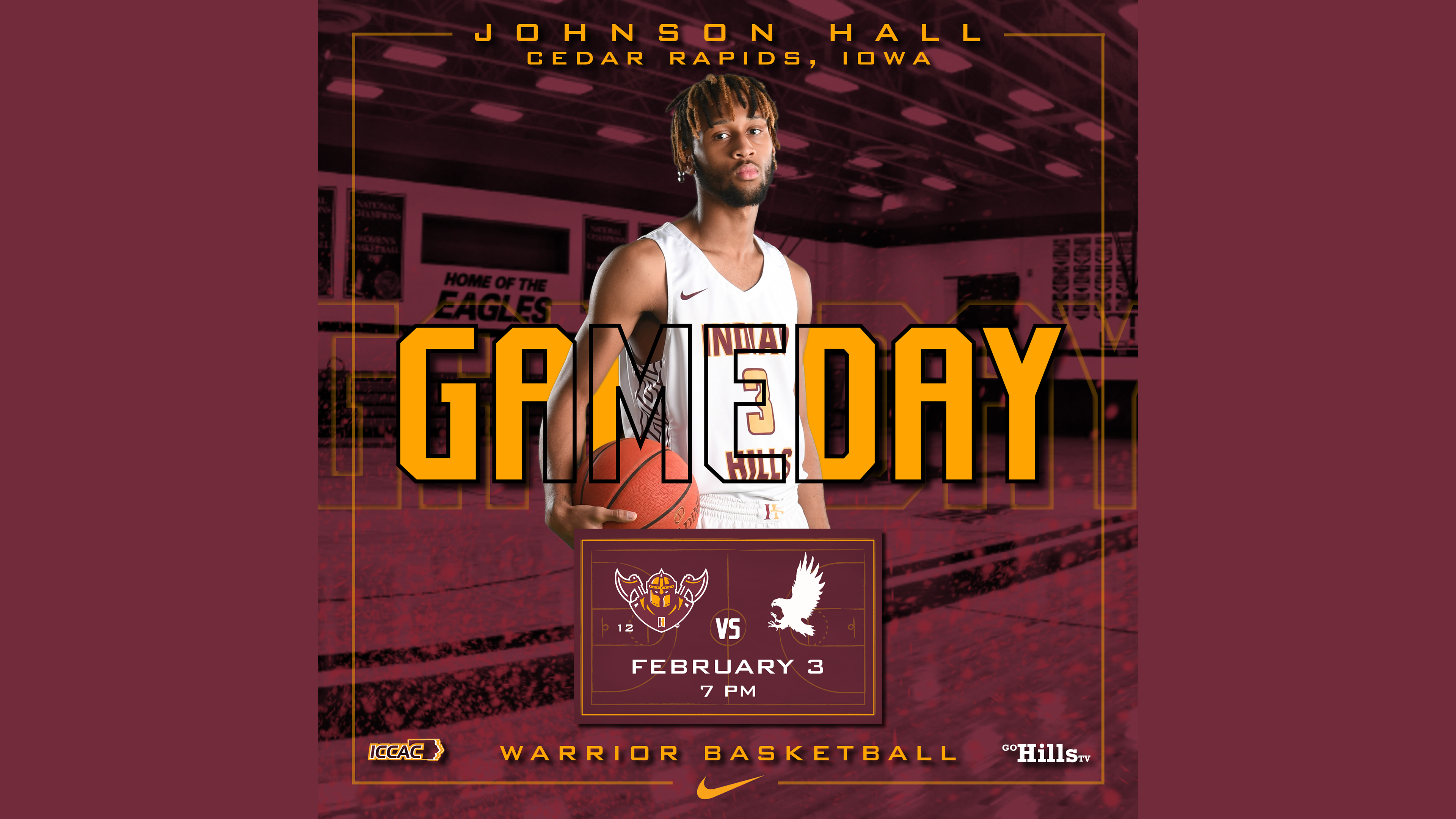 2-3-21 IHCC Men's Basketball @ Kirkwood