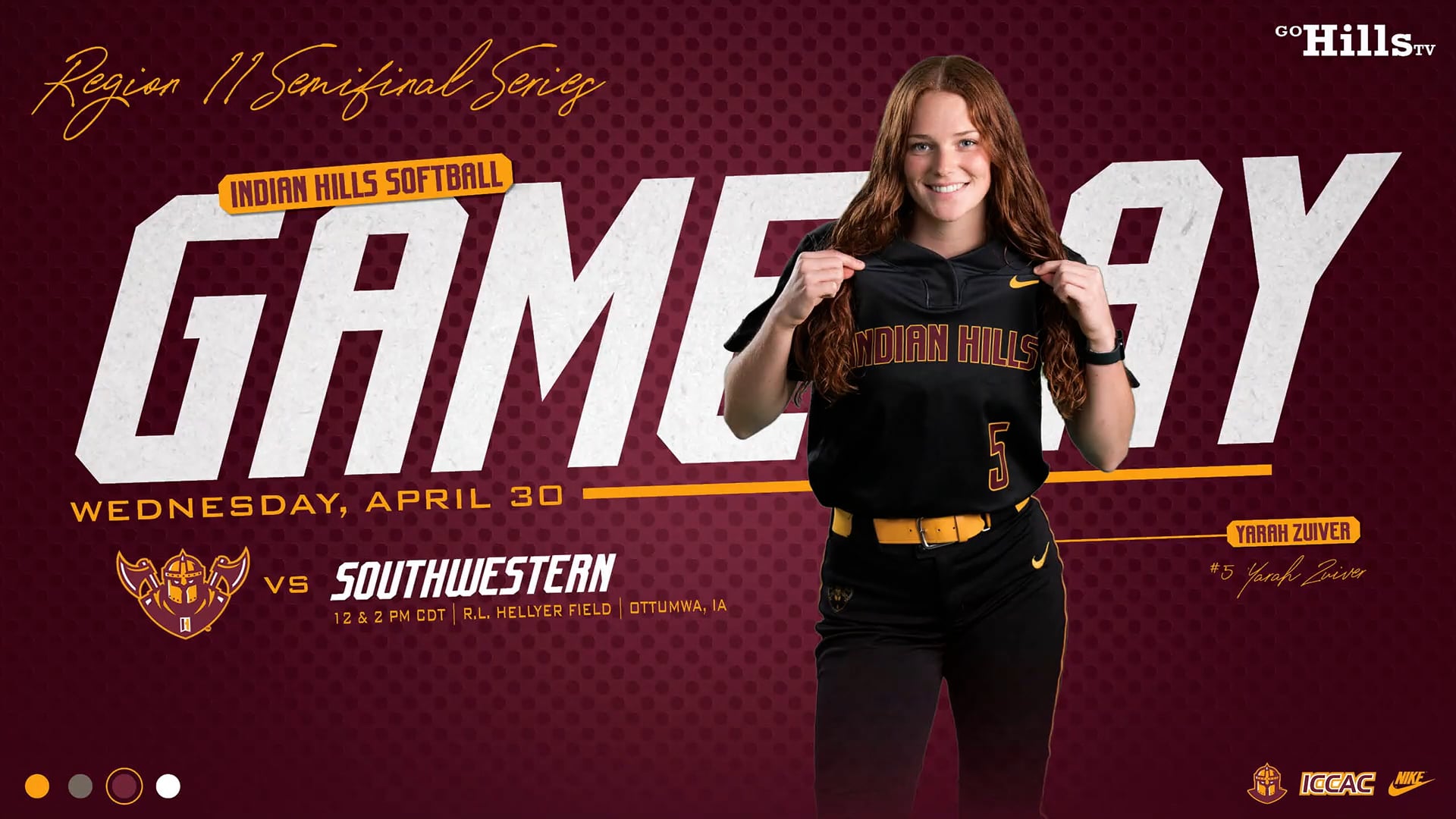NJCAA Region XI Tournament 4-30-25 IHCC Softball vs Southwestern Game 1