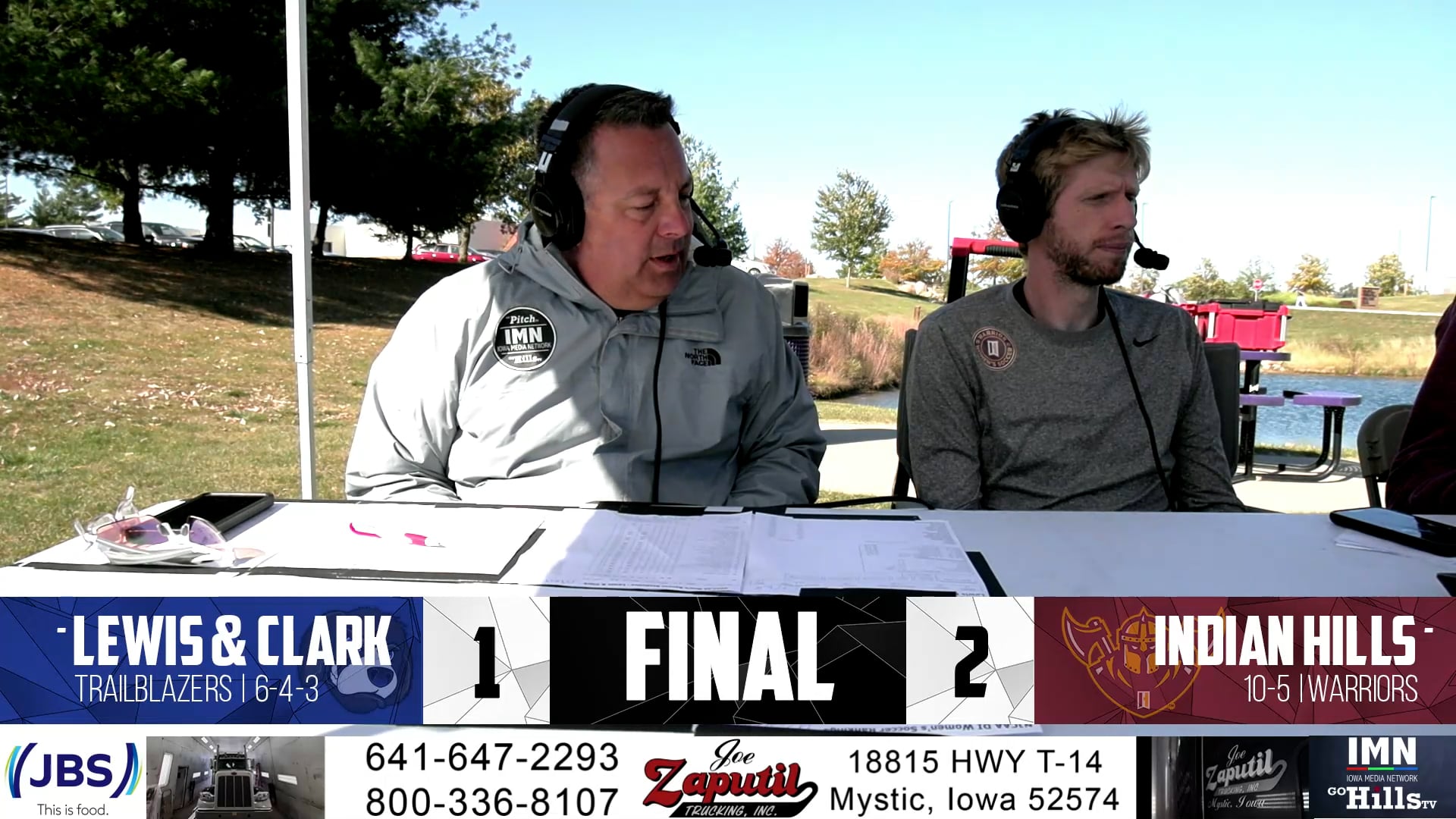 10-18-24 IHCC Women's Soccer vs Lewis & Clark Post Game Interview