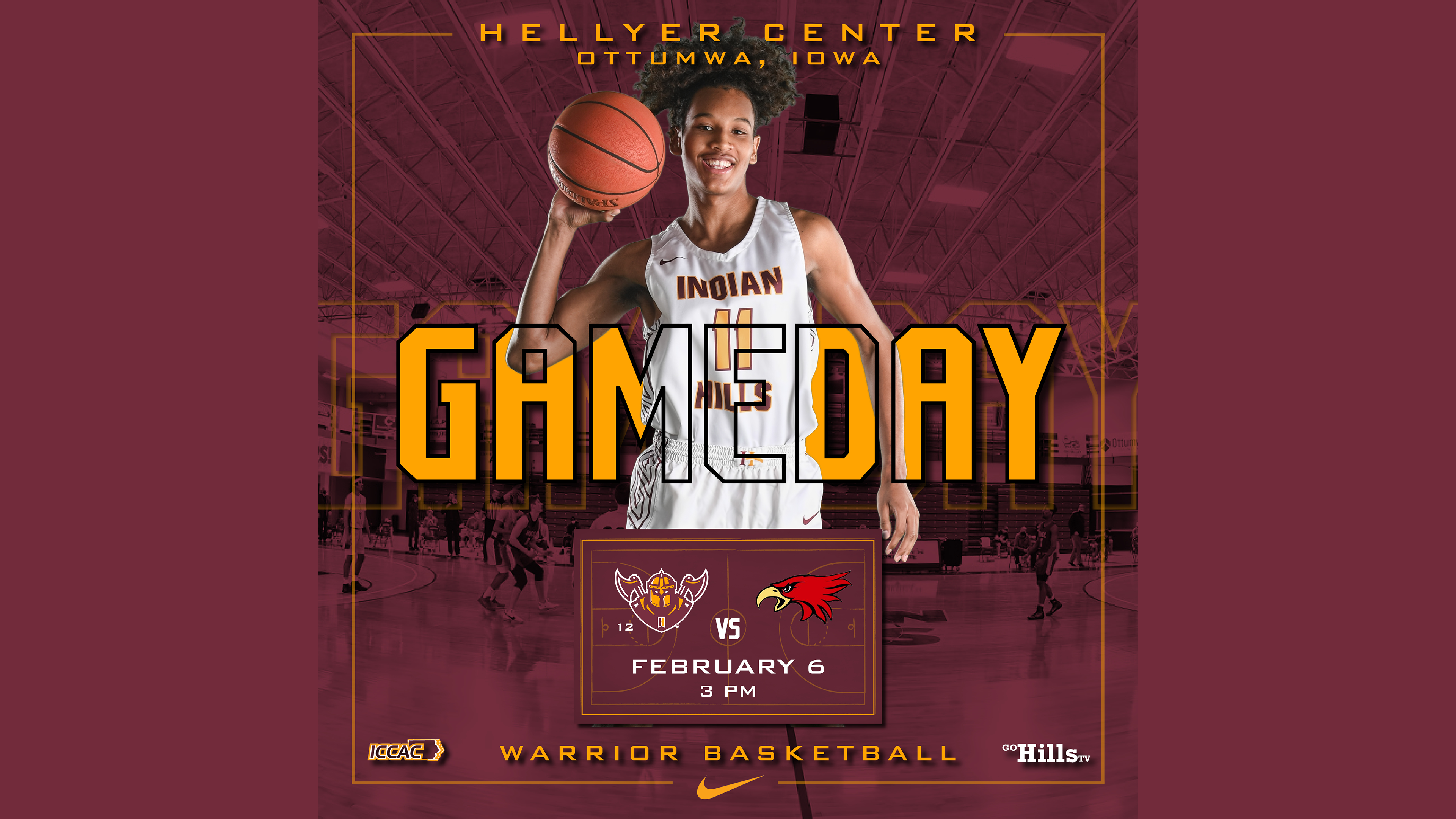 2-6-21 IHCC Men's Basketball vs Northeast