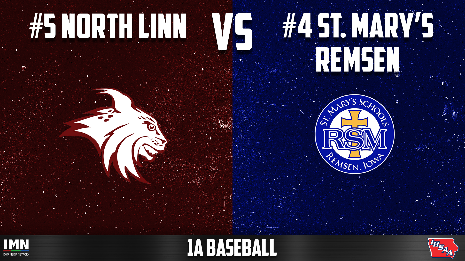 #4 St. Mary’s, Remsen vs #5 North Linn 1A State Baseball Quarterfinals - 7-20-26