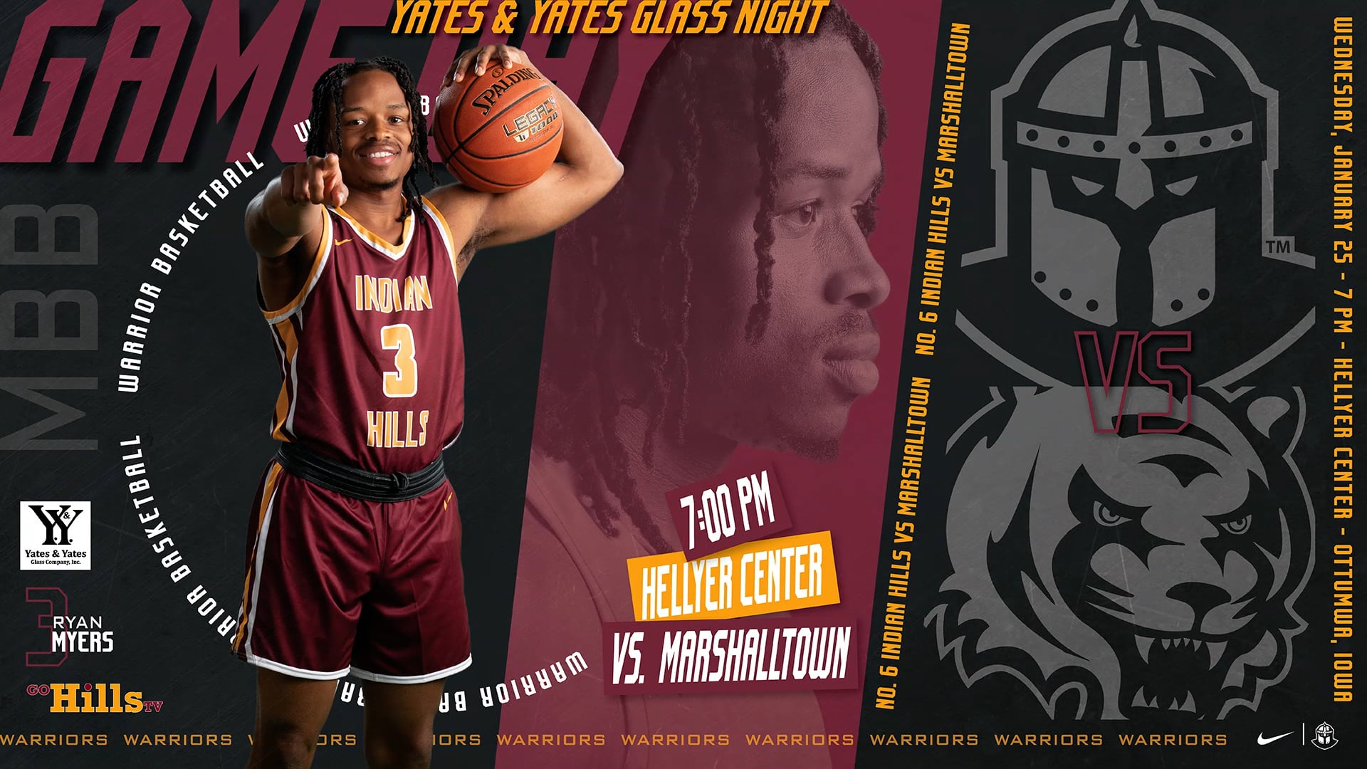 1-25-23 IHCC Men's Basketball vs Marshalltown