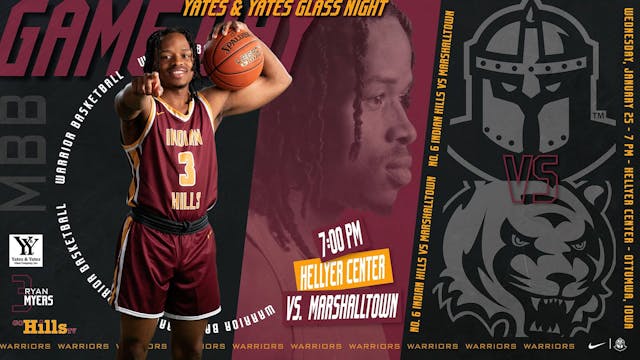 1-25-23 IHCC Men's Basketball vs Mars...