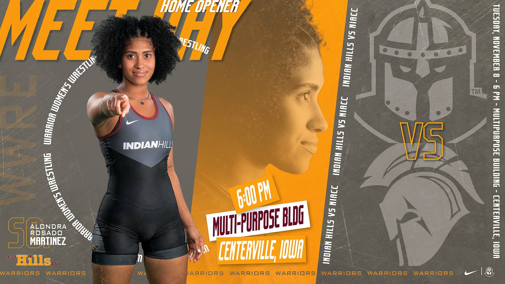 11-8-22 IHCC Women's Wrestling vs NIACC