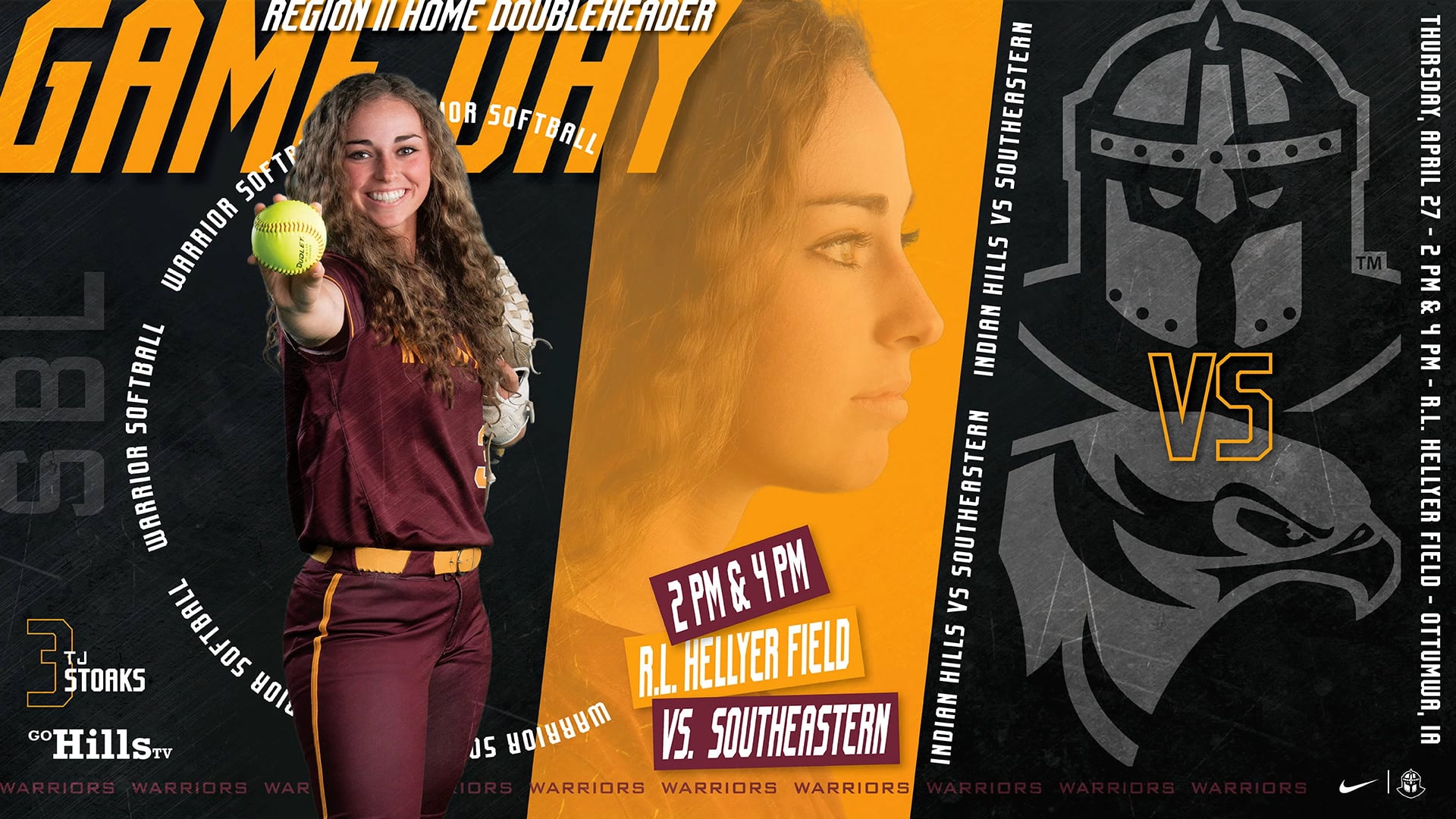 4-27-23 IHCC Softball vs Southeastern Game 1