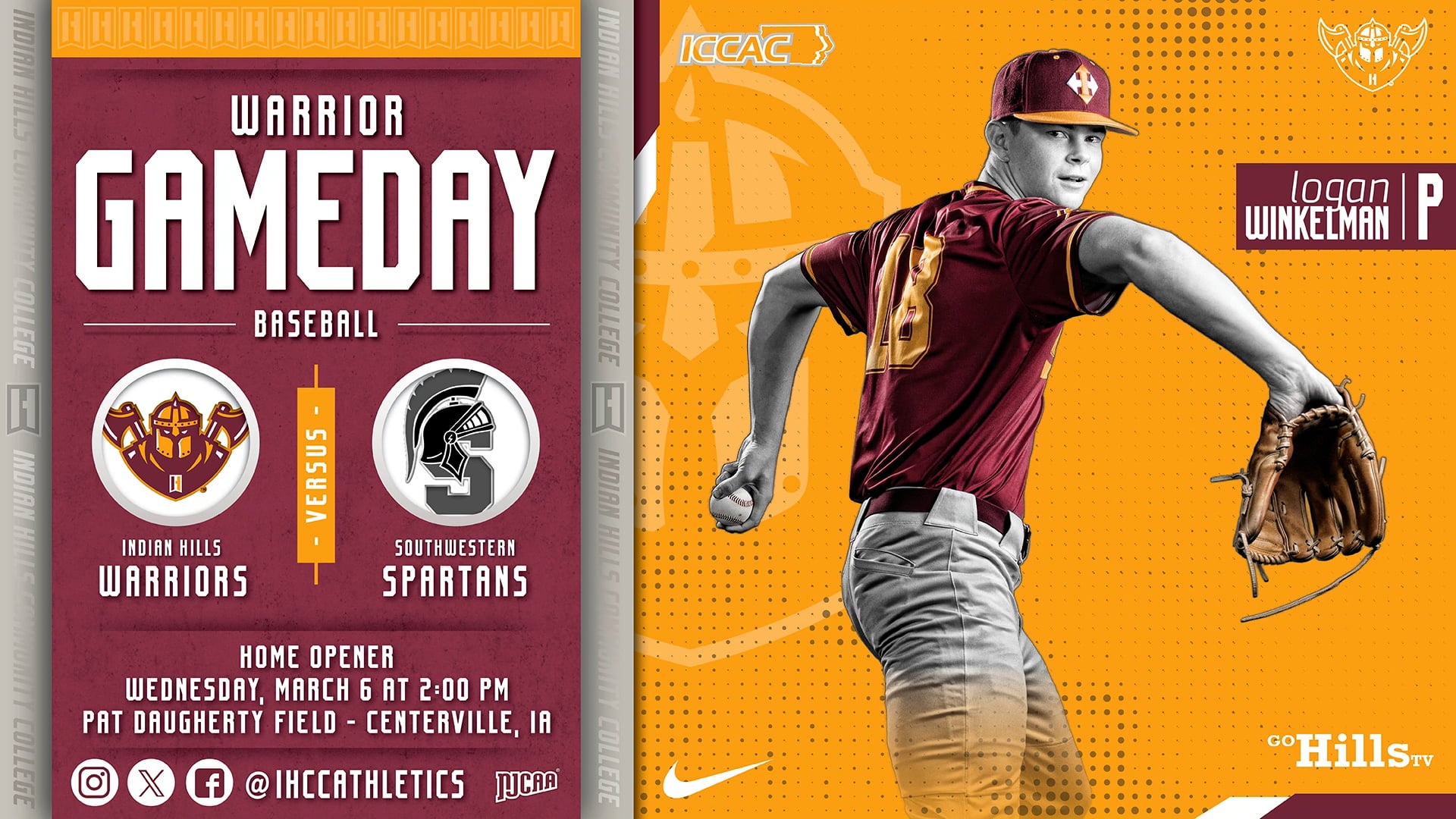 3-6-24 IHCC Baseball vs Southwestern