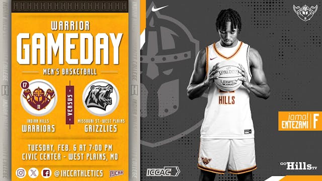 2-6-24 IHCC Men's Basketball @ Missou...