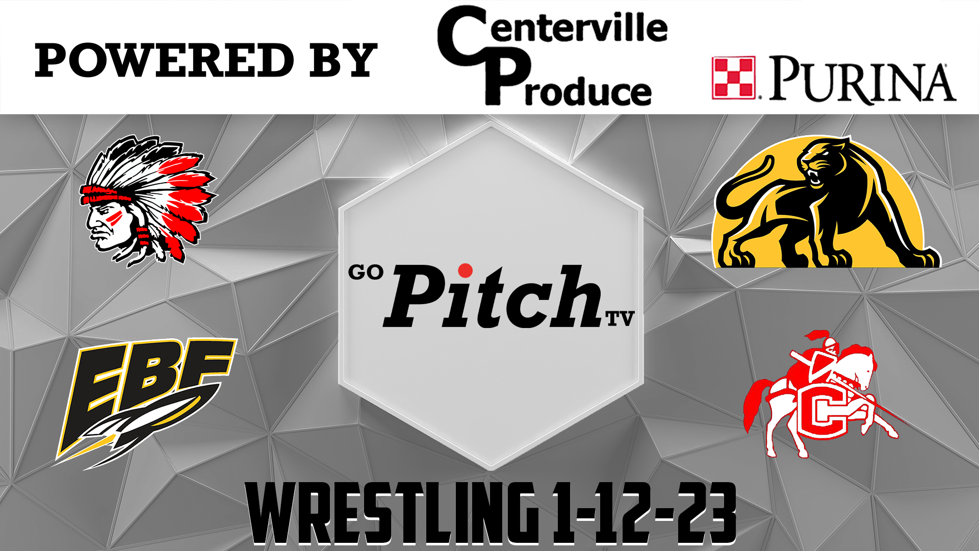 Centerville Girl and Boy Wrestling With EBF Knoxville Central Decatur & Chariton