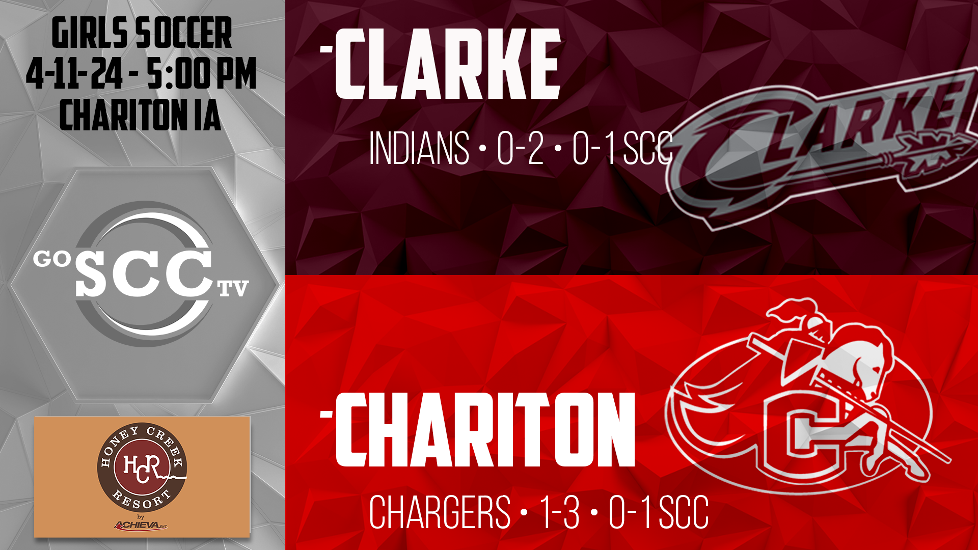 4-11-24 Chariton Girls Soccer vs Clarke