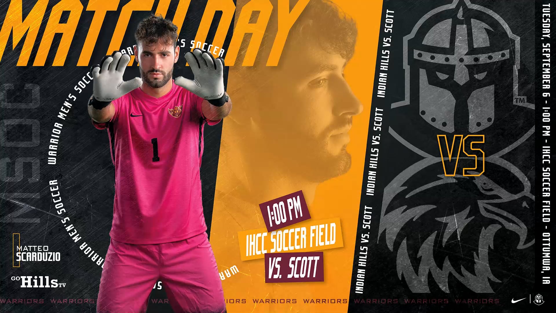 9-6-22 IHCC Men's Soccer vs Scott