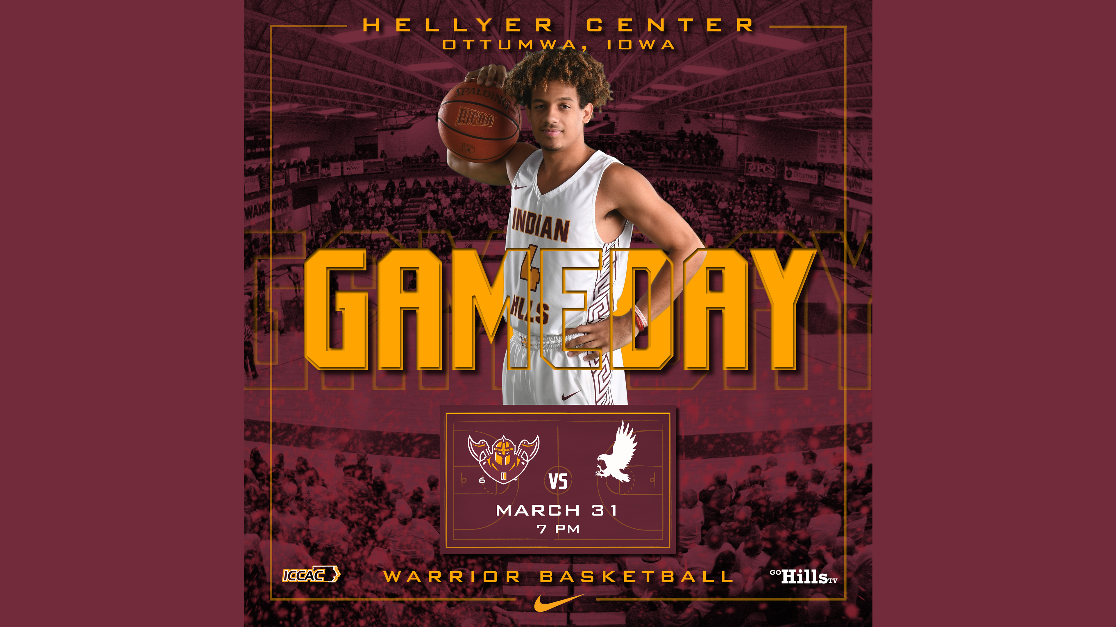 3-31-21 IHCC Men's Basketball vs Kirkwood