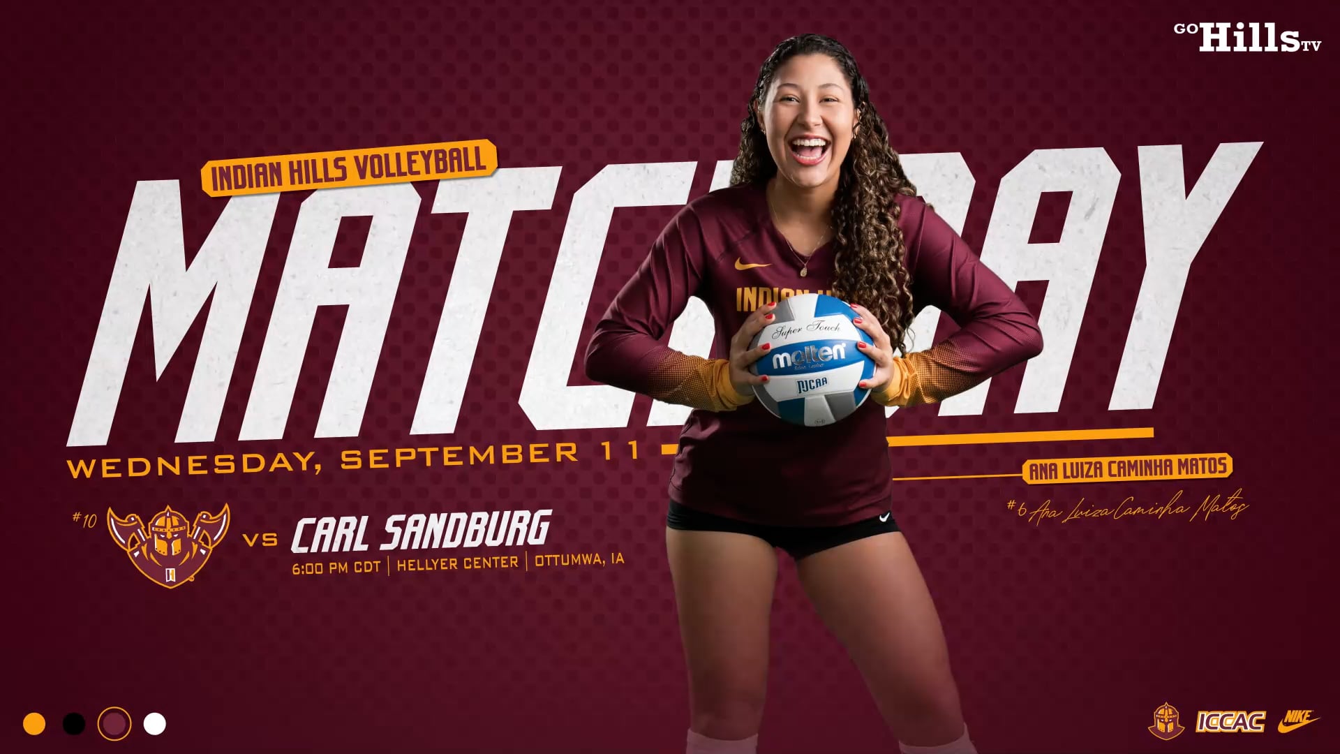 9-11-24 IHCC Volleyball vs Carl Sandburg