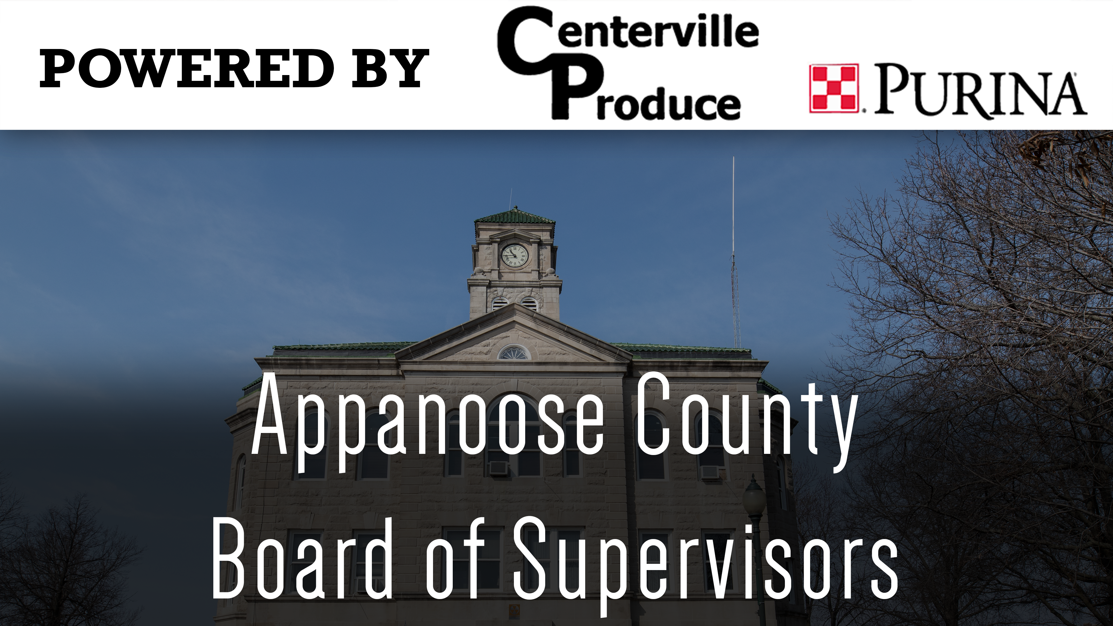 Appanoose County Board of Supervisors Meeting 7-18-22
