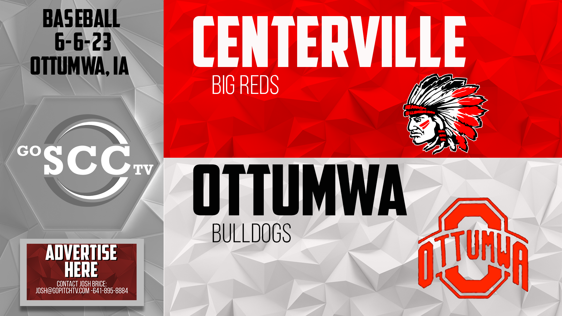 Centerville Baseball at Ottumwa 6-6-23